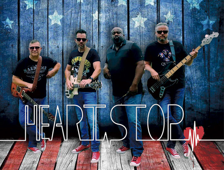 Croaker Festival Music Schedule - Band Heartstop