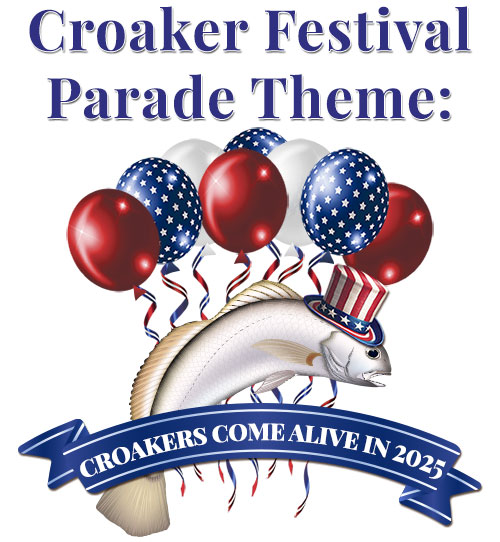 Croaker Festival 2025 Parade Theme - Croakers Come Alive in 2025