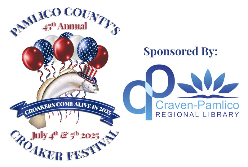 Croaker Festival 2025 Coloring Contest Sponsored By Pamlico Library