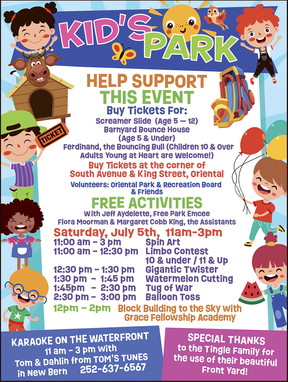 KidsPark-Web-2025 Croaker Festival Kid's Park 2025 Schedule
