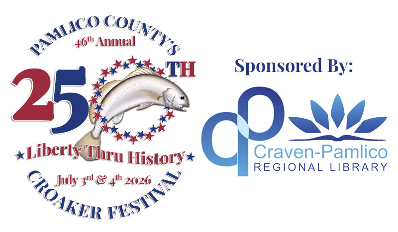 Croaker Festival 2026 Coloring Contest Sponsored By Pamlico Library